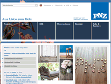 Tablet Screenshot of pnz.de
